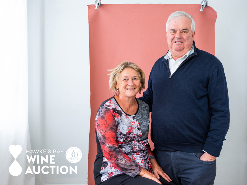 John and Kathryn Loughlin Owners Askerne Winery Charity Wine Auction 2021